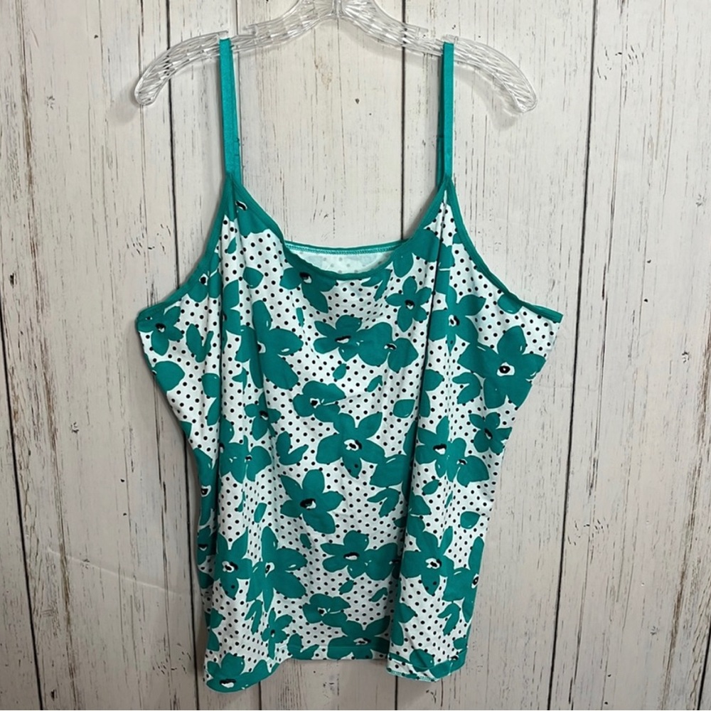 Lane Bryant Floral Tank Top